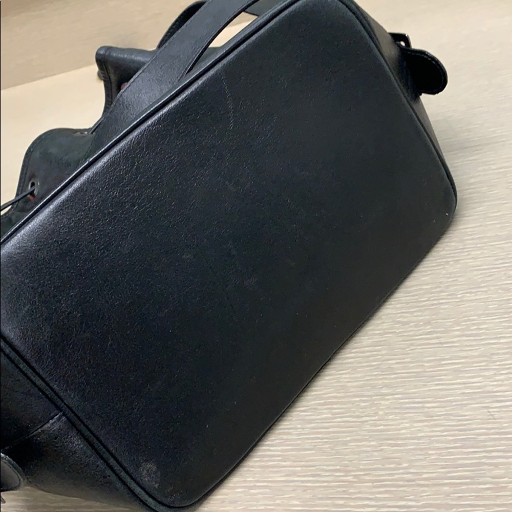 BLack DRawstring Bag . - Picture 7 of 8
